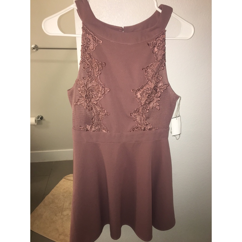 NWT Blush/Taupe dress